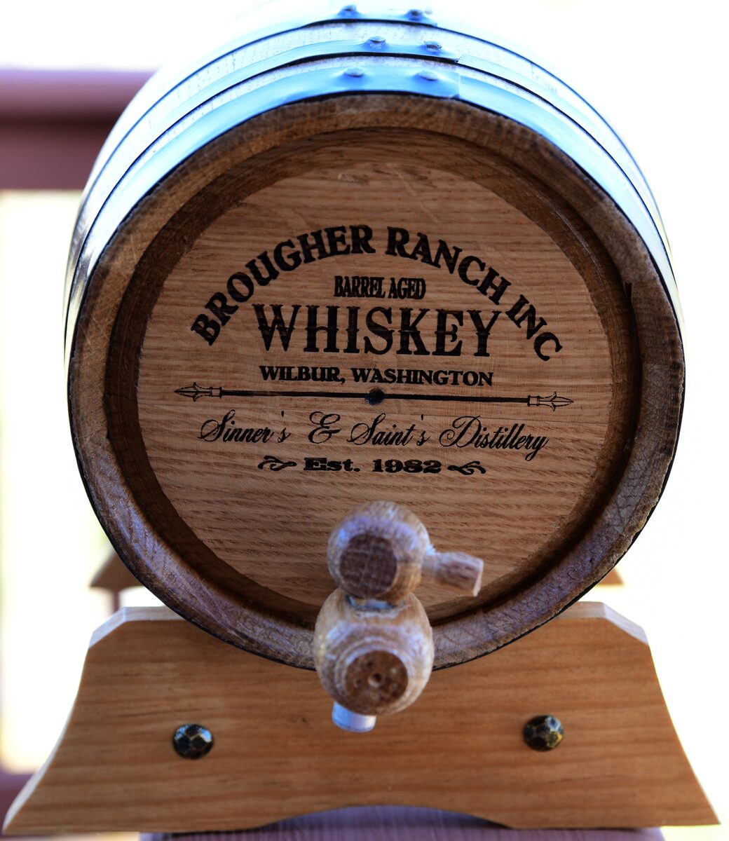 Small whiskey barrel